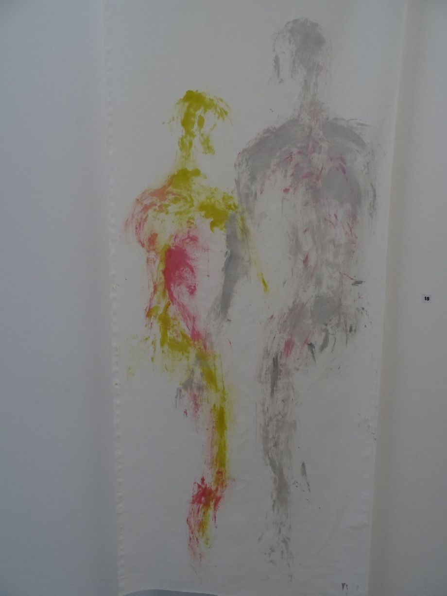 Sentio, Pari / Couple, Emotional Portraits, 2012, cotton, Anitta Toivio